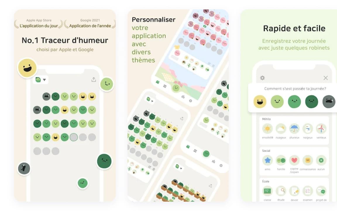 application screenshots