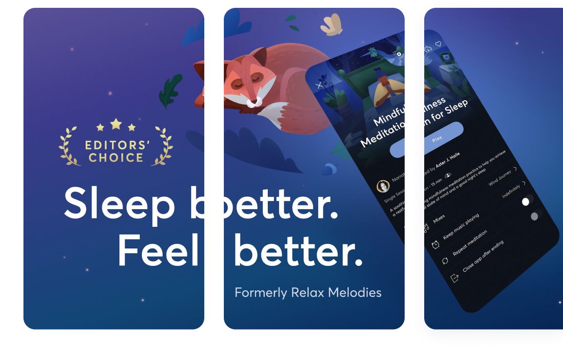 application screenshots