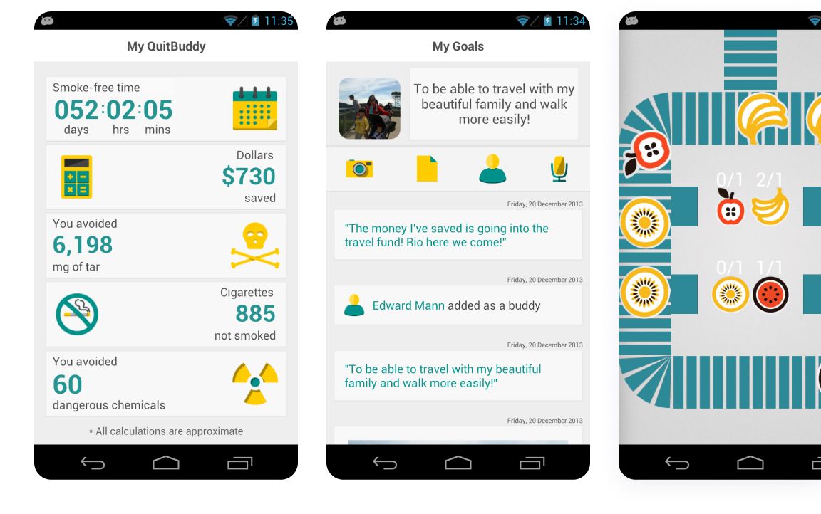 application screenshots