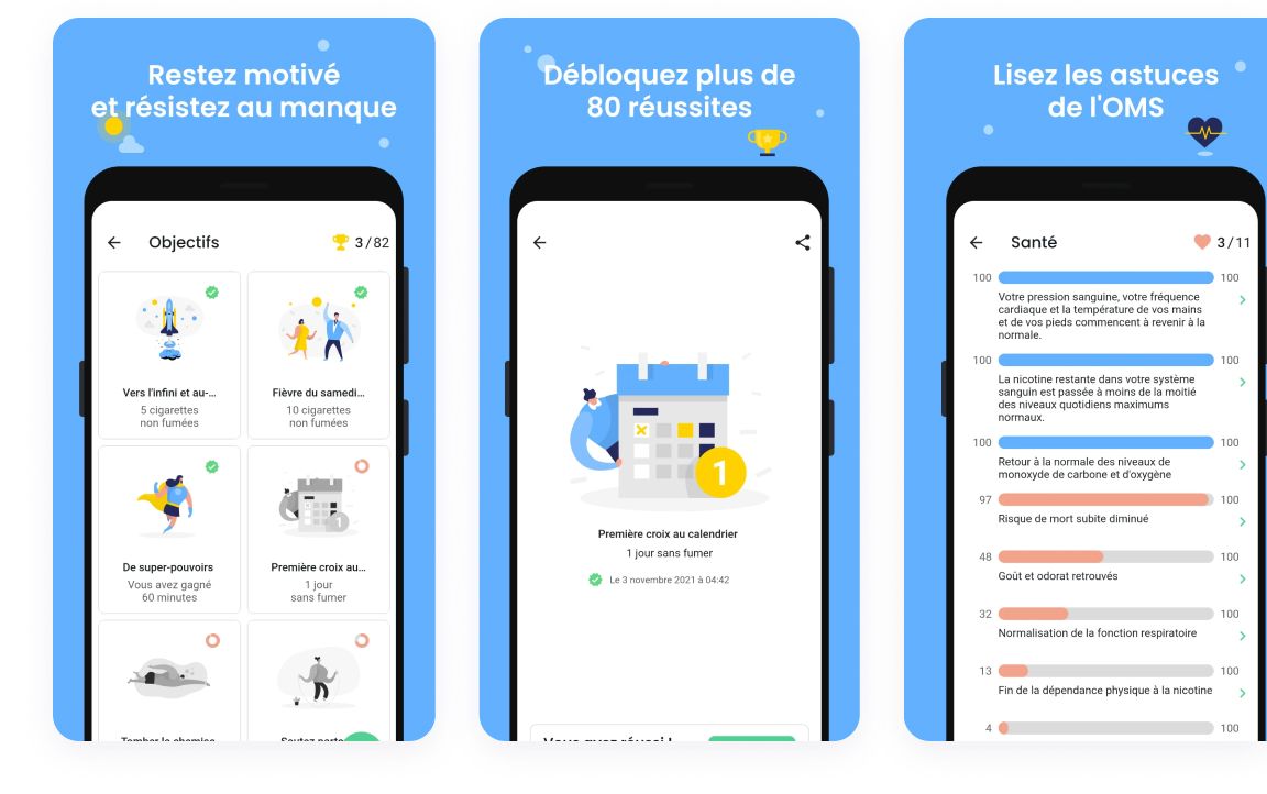 application screenshots