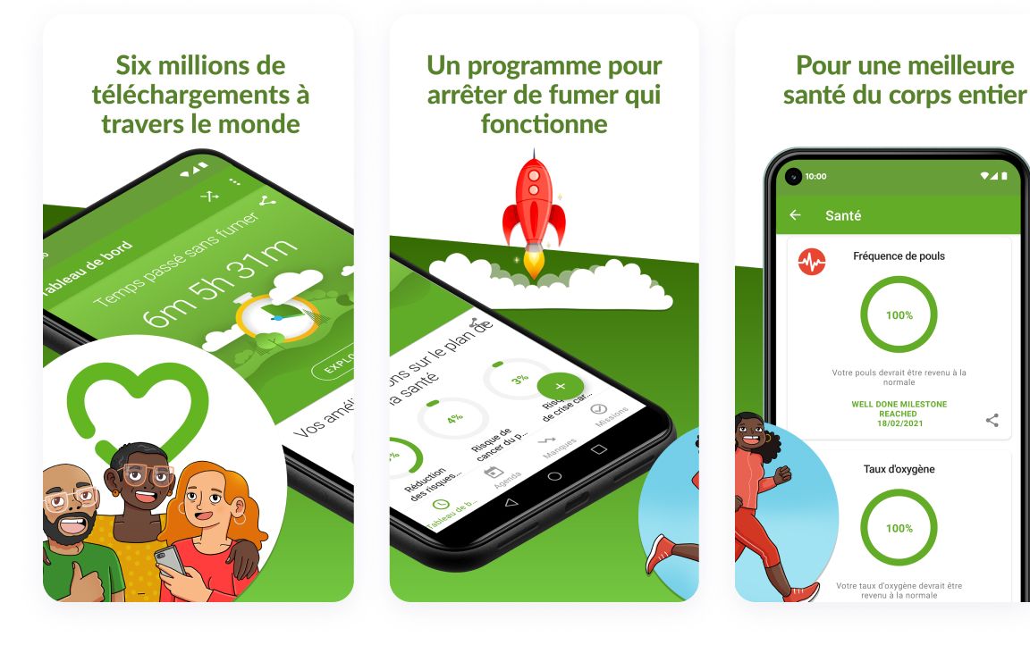 application screenshots