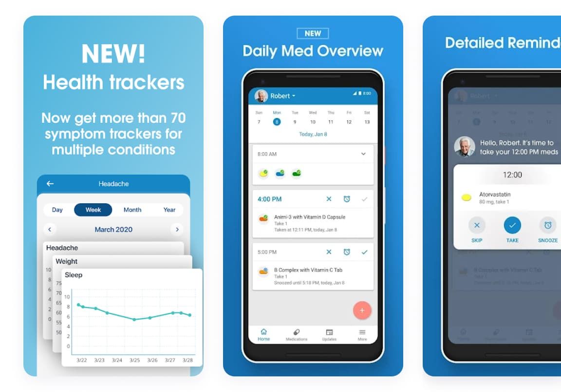 application screenshots
