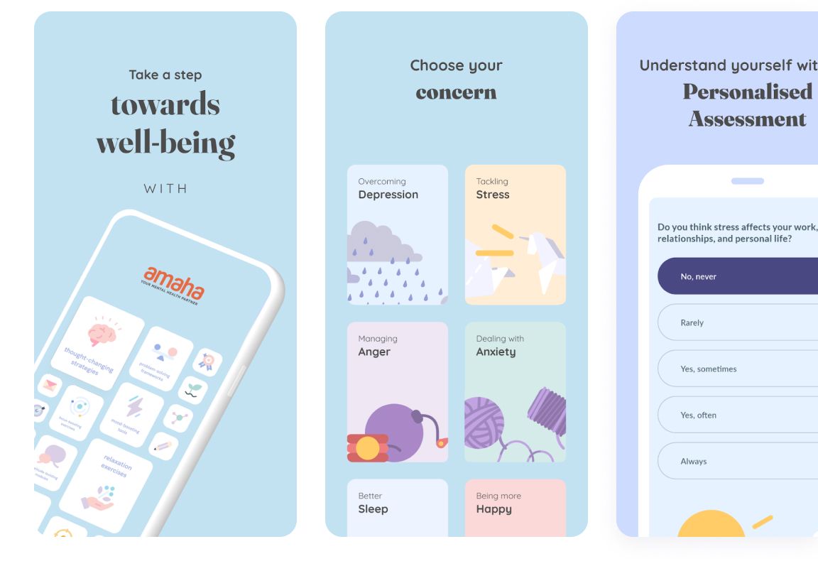 application screenshots
